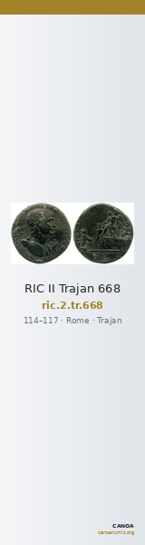 RIC II Trajan 668 — CANOA