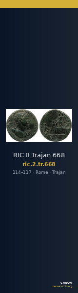 RIC II Trajan 668 — CANOA