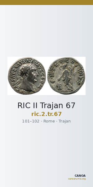 RIC II Trajan 67 — CANOA