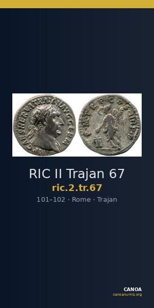 RIC II Trajan 67 — CANOA