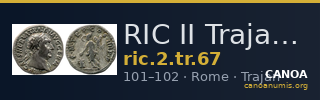 RIC II Trajan 67 — CANOA