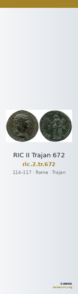 RIC II Trajan 672 — CANOA