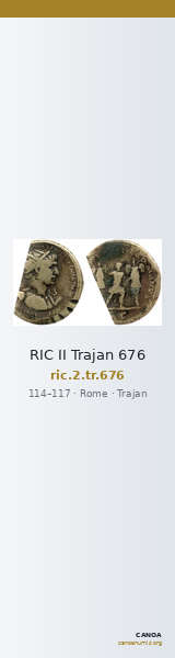 RIC II Trajan 676 — CANOA
