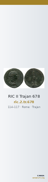 RIC II Trajan 678 — CANOA
