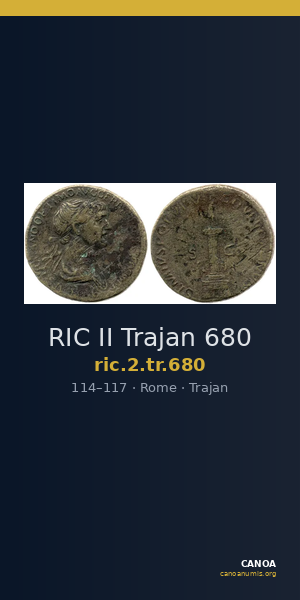 RIC II Trajan 680 — CANOA