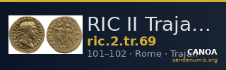 RIC II Trajan 69 — CANOA