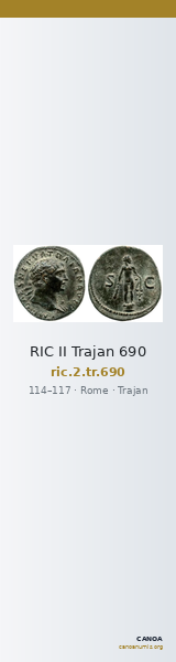 RIC II Trajan 690 — CANOA
