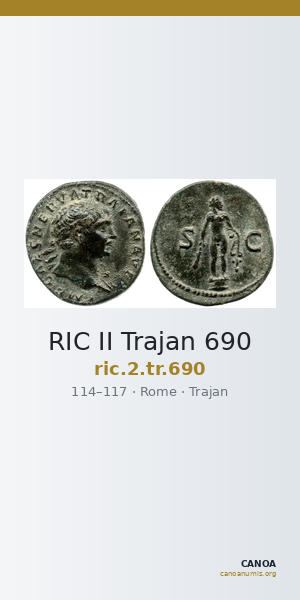 RIC II Trajan 690 — CANOA