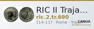 RIC II Trajan 690 — CANOA