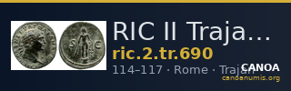 RIC II Trajan 690 — CANOA