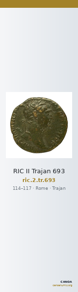RIC II Trajan 693 — CANOA