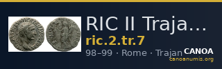 RIC II Trajan 7 — CANOA