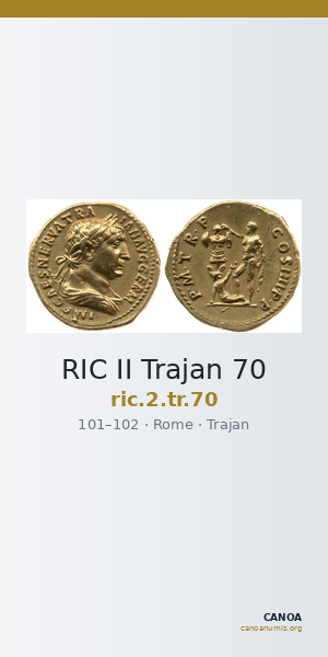 RIC II Trajan 70 — CANOA