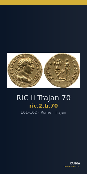 RIC II Trajan 70 — CANOA