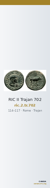 RIC II Trajan 702 — CANOA