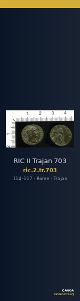 RIC II Trajan 703 — CANOA
