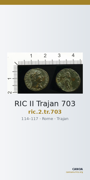 RIC II Trajan 703 — CANOA