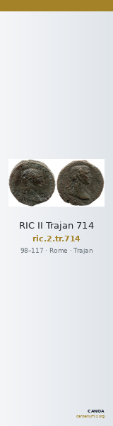 RIC II Trajan 714 — CANOA