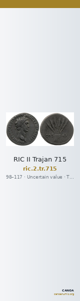 RIC II Trajan 715 — CANOA
