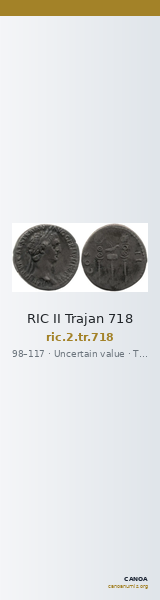 RIC II Trajan 718 — CANOA