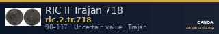 RIC II Trajan 718 — CANOA