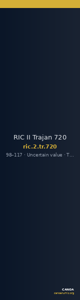 RIC II Trajan 720 — CANOA