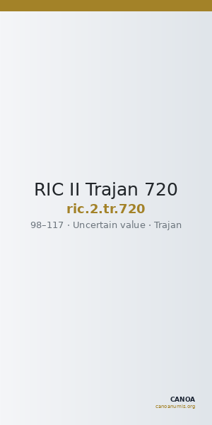 RIC II Trajan 720 — CANOA