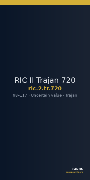 RIC II Trajan 720 — CANOA