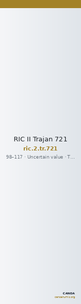 RIC II Trajan 721 — CANOA
