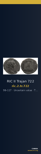 RIC II Trajan 722 — CANOA