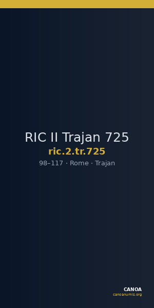 RIC II Trajan 725 — CANOA