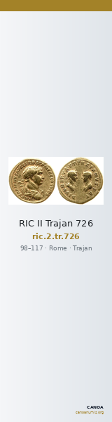 RIC II Trajan 726 — CANOA