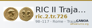 RIC II Trajan 726 — CANOA