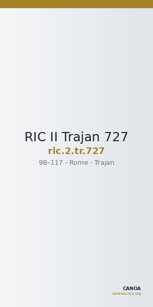 RIC II Trajan 727 — CANOA