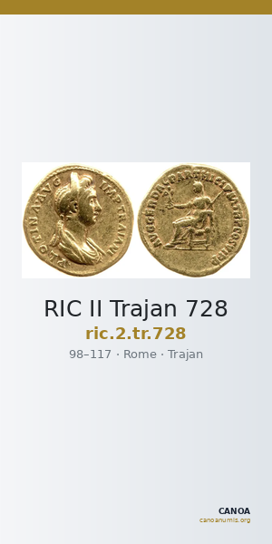 RIC II Trajan 728 — CANOA