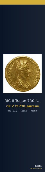 RIC II Trajan 730 (aureus) — CANOA