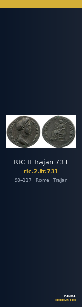 RIC II Trajan 731 — CANOA