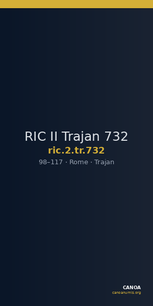 RIC II Trajan 732 — CANOA