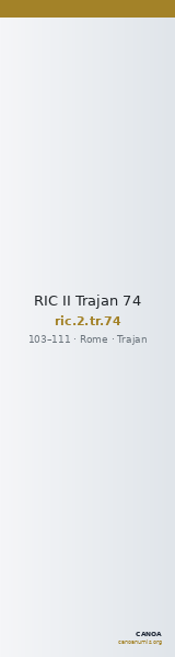 RIC II Trajan 74 — CANOA