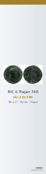 RIC II Trajan 740 — CANOA