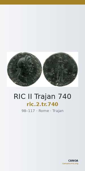 RIC II Trajan 740 — CANOA