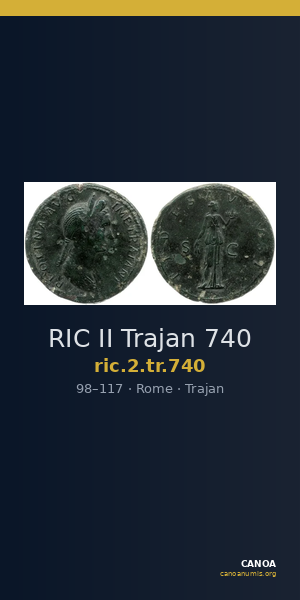 RIC II Trajan 740 — CANOA