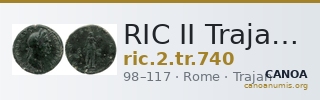 RIC II Trajan 740 — CANOA