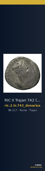 RIC II Trajan 742 (denarius) — CANOA
