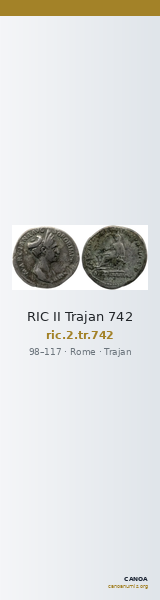 RIC II Trajan 742 — CANOA