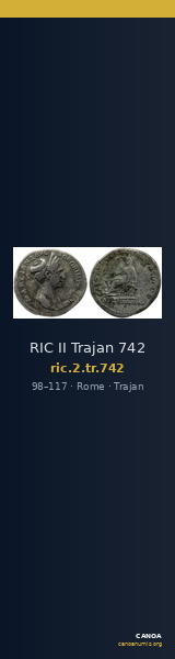 RIC II Trajan 742 — CANOA
