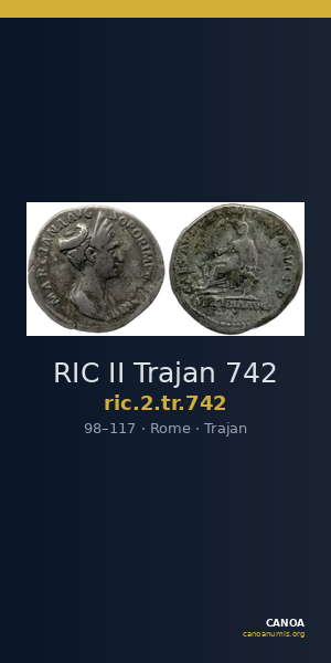 RIC II Trajan 742 — CANOA