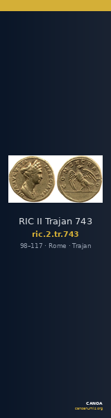 RIC II Trajan 743 — CANOA