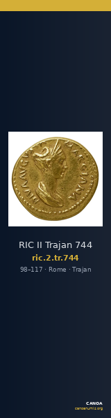 RIC II Trajan 744 — CANOA