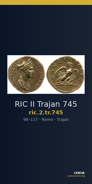RIC II Trajan 745 — CANOA